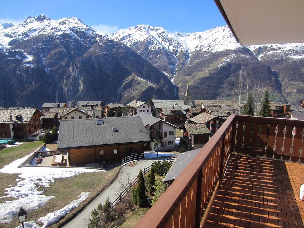 Appartement In 1700M Mit Traumblick Grächen Zewnętrze zdjęcie